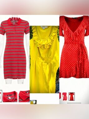 3pc Summer Dress Bundle Size S-M  Forever 21 Zara Booho
